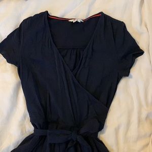 Navy Romper